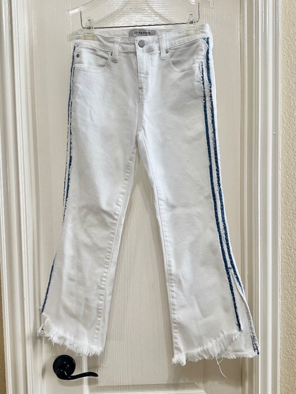 Liverpool white Fringe Jeans